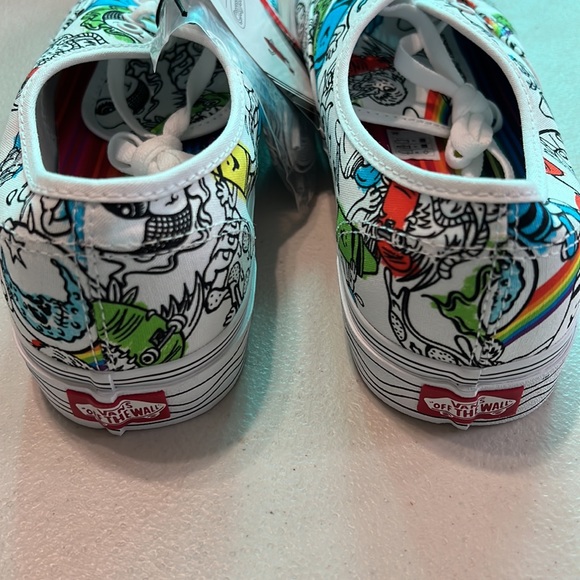 *VANS x CRAYOLA | Authentic DIY Sketch Your Way Skate Shoe - White - Picture 6 of 9